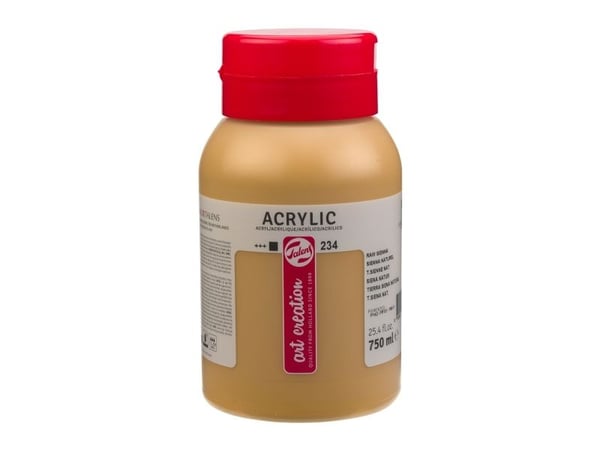 Talens Art Creation akrylfärgburk Raw Sienna 234