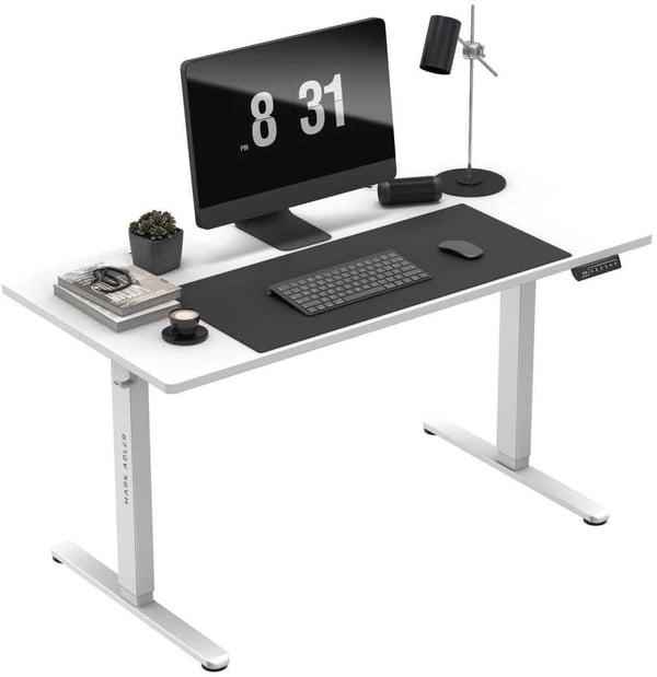 Huzaro Mark Adler Leader 7.4 hvitt skrivebord 140 cm x 70 cm