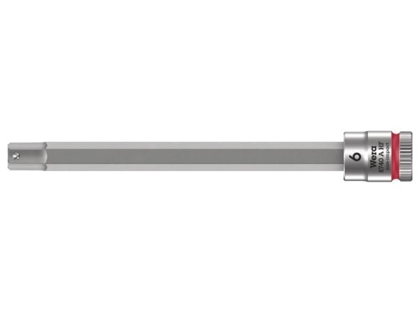 Wera 05003338001, Uttag, 1/4", Metrisk, 1 huvuden, 6 mm, 100 mm