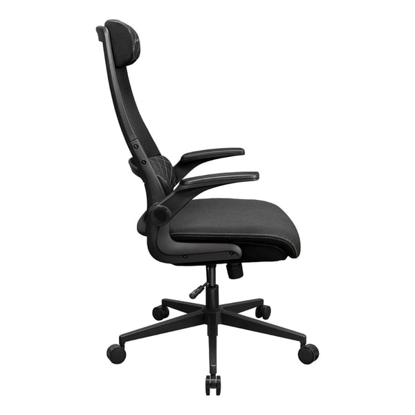COUGAR CGR-STD-BLB, Svart, Svart, Tyg, Tyg, Svart, Svart