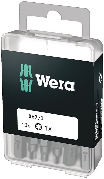 Wera 867/1 Z DIY SiS Torx Plus-bits TX10 25 mm, 10 st.
