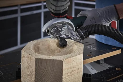 wolfcraft GmbH 4386000, Ball rasp, Lehtipuu, Pehmeä puu, Mikä tahansa tuotemerkki, 3,15 cm, 2,6 cm, 115/125 mm angle grinder