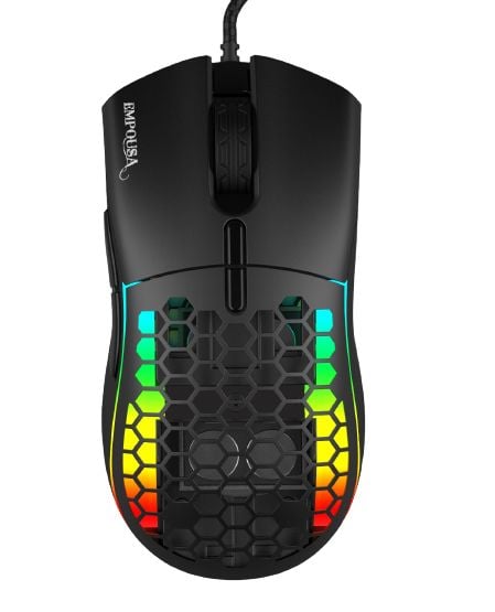 Inca IMG-GT20 kaksikätinen USB Type-A optinen 10000 DPI hiiri