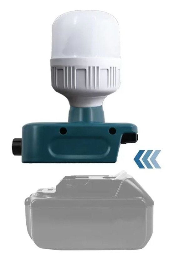 LED-arbetslampa 1300 lumen för Makita-batterier