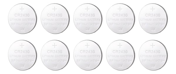 DELTACO Ultimate - Batteri 10 x CR2430 - Li - 300 mAh