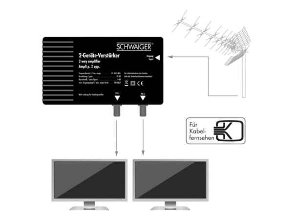 Schwaiger BN8699 531, IEC, Strøm, 1,9 W, 230 V, 50/60 Hz, 127 mm