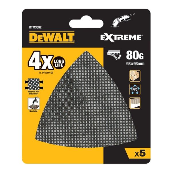 DeWALT DTM3092-QZ, 5 styck, 930 mm