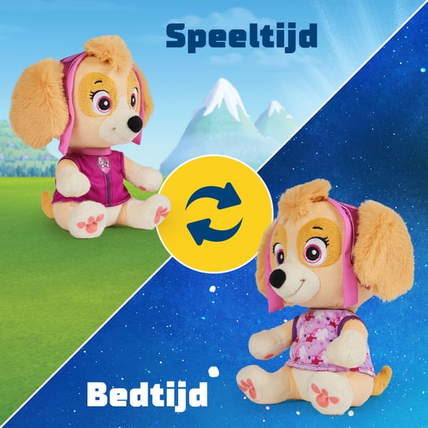 PAW Patrol PAW PLH Bedtime Plush Core Skye GML, Tecknad figur, 3 År