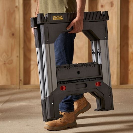 Stanley 1-92-980, 1135 kg, Aluminium, Aluminium, Sort, 690 mm, 395 mm, 81 cm
