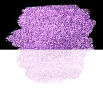1 Iridescent colour square, in a clamshell - "FINETEC Premium" | Amethyst