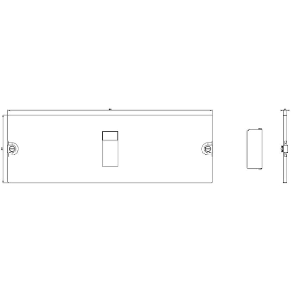 Siemens 8GK67302KK23 Leistungsschalter-Bausatz 1 St., 200 mm, 600 mm, 200 mm, 55 mm, 2,17 kg