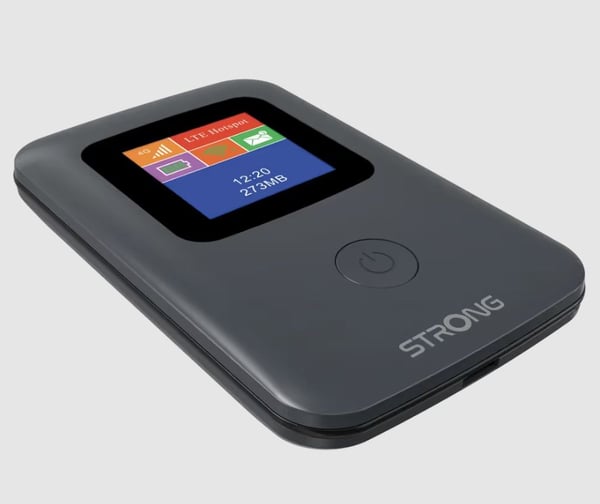 Strong 4GMIFI150CD, Matkapuhelinverkkomoduuli, musta, Kannettava, Akkutaso, Wi-Fi, 802.11b, 802.11g, Wi-Fi 4 (802.11n), 150 Mbit/s