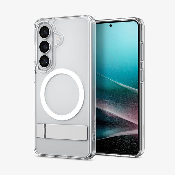 Spigen Ultra Hybrid S (Mag Fit), Suojus, Apple, Galaxy S26, 16 cm (6.3"), Läpinäkyvä, Valkoinen
