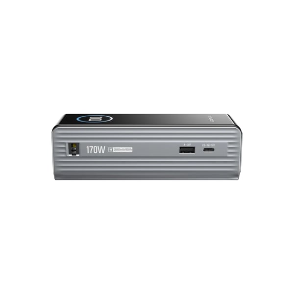 EcoFlow RAPID (25000 mAh, 170 W) – Innebygd kabel – Powerbank – Svart