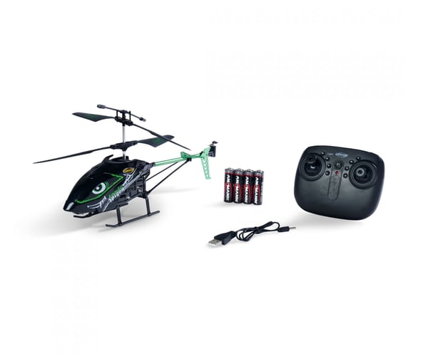 Carson RC Sport Toxic Spider 340 RC kauko-ohjattava helikopteri, aloittelijamalli RtF