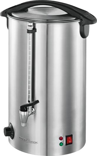 ProfiCook PC-HGA 1111 - Varmtvannsdispenser - 16 liter - 1.5 kW - rustfritt stål / svart