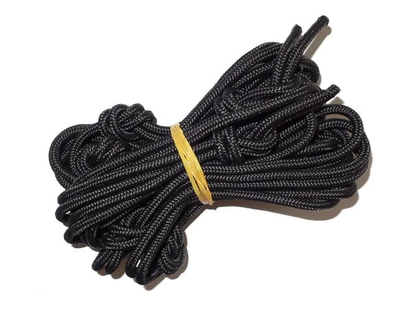 Ticket To The Moon TMROPE, Nailon, Musta, 2,4 m, 5 mm, 2 kpl