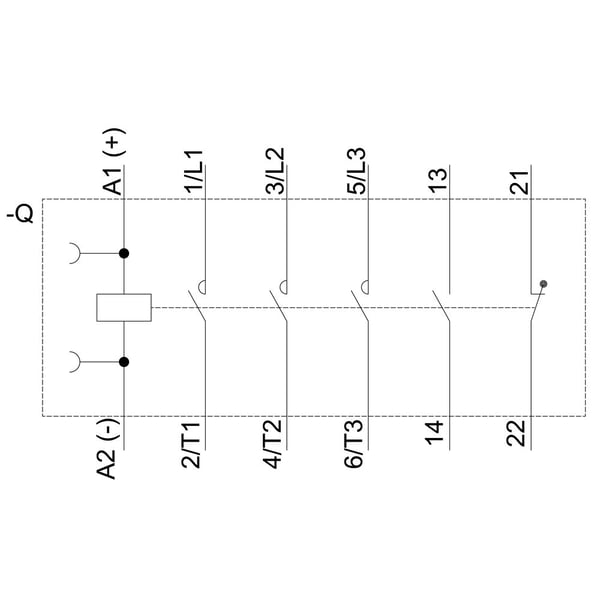 Siemens 3RT2024-1BF40, 85 mm, 54 mm, 92 mm, 115,5 mm, 597 g, 1 kpl