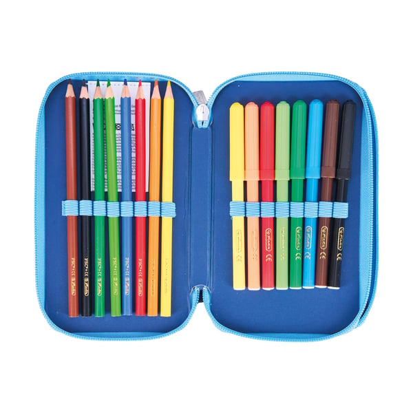 Herlitz Cosmic Explorer, 23 styck, Blå, Mörkblå, Polyester, Bild, 193 mm, 50 mm