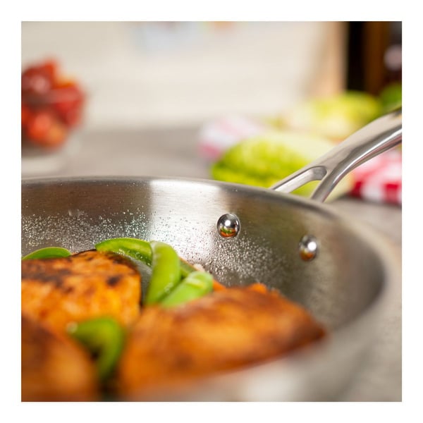 KUHN RIKON ALLROUND, Rund, Allmän matlagning, Rostfritt stål, Ingen beläggning, 240 ° C, Rostfritt stål