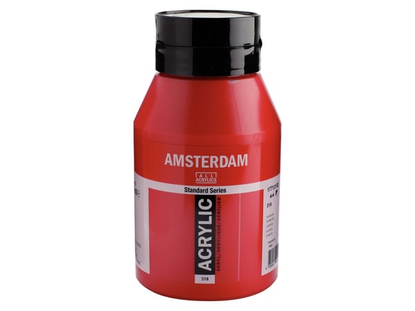 Amsterdam Standard Series akrylburk Carmine 318