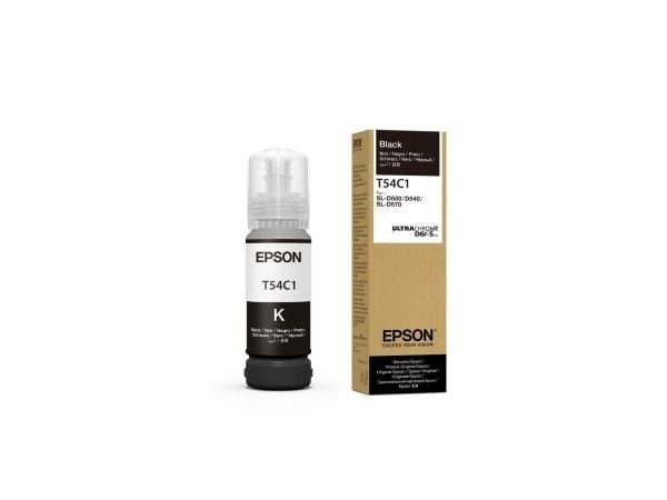 Epson T54C - Svart - original - box - påfyllnadsbläck - för SURELAB D570 Professional Minilab, SL-D500