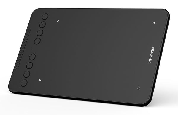 XPPen Deco mini7 V2 Drawing Pad, Langallinen, 5080 lpi, 177,8 x 111,1 mm, USB, 1 cm, musta