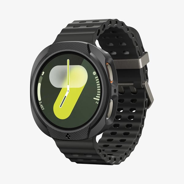 Spigen Liquid Air, Kotelo, Älykello, musta, Samsung, Watch 8 (40mm), Termoplastinen polyuretaani (TPU)