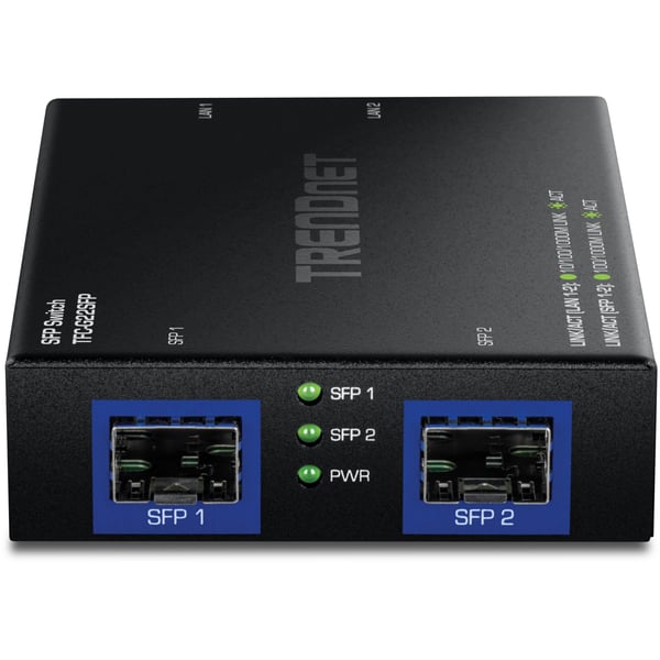 Trendnet TFC-G22SFP, Uhåndtert, Gigabit Ethernet (10/100/1000), Full tosidig