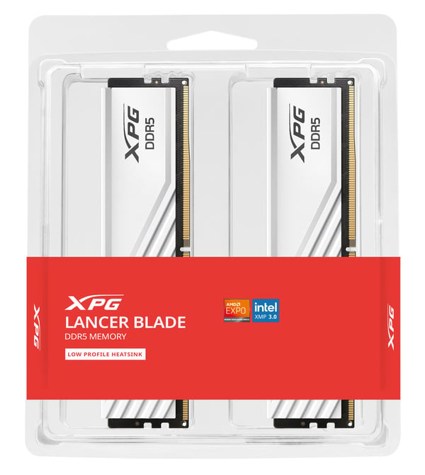 ADATA XPG LANCER BLADE AX5U6400C3216G-DTLABWH RAM 32 GB DDR5 6400 MT/s valkoinen
