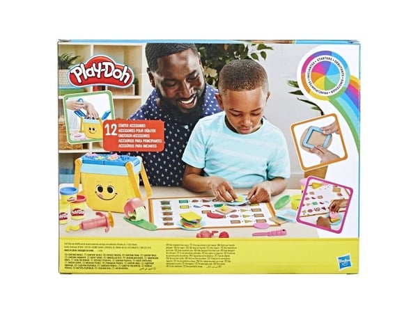Play-Doh Picnic Shapes Starter Set, Pysselset för barn, 3 År, Giftfri, Keramik, Multifärg