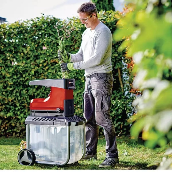 Einhell 3430635, 60 L, Terä, musta, Punainen, 4000 RPM, 4,5 cm, 2800 W