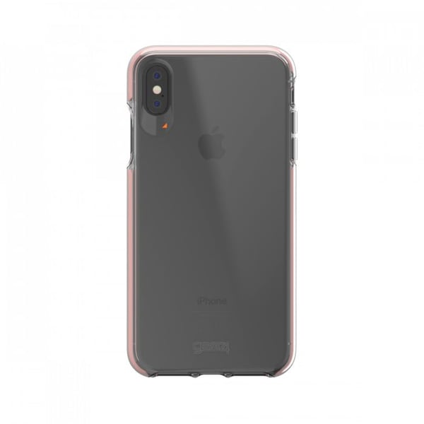 GEAR4 Piccadilly, Suojus, Apple, iPhone XS MAX, 16,5 cm (6.5"), Ruusukulta, Läpinäkyvä