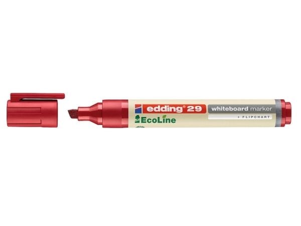 Whiteboardpenna Edding 29 Ecoline sned spets röd