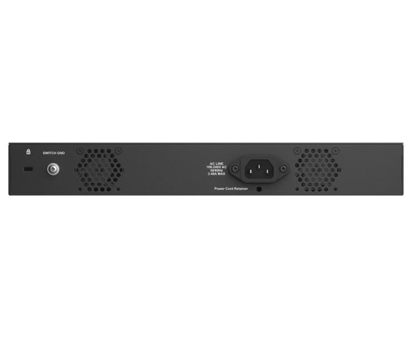 D-Link DMS-1250-10SP - Switch - L2+ - smart - 8 x 10/100/1000/2.5G (PoE+) + 2 x 10 Gigabit SFP+ - stasjonær - PoE+ (240 W)