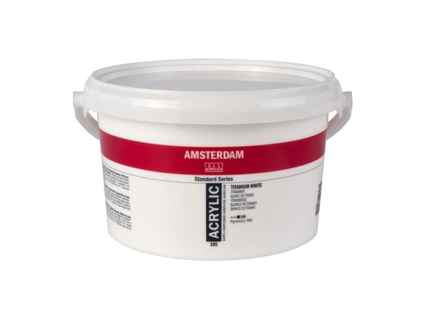 Artequipment Amsterdam Standard Series Akrylbøtte Titanium White 105