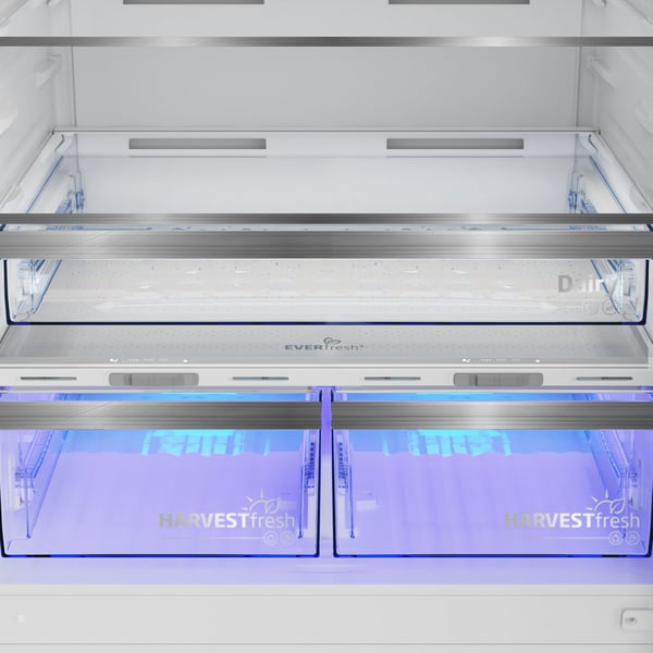 Beko B5RCNE615ZXP kyl/frys 615 L No Frost, rostfritt stål