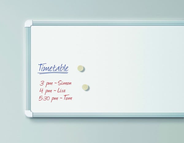 Edding 361 Whiteboard, 4 styck, Svart, Blå, Grön, Röd, Rundad spets, Plast, Rund, 1 mm