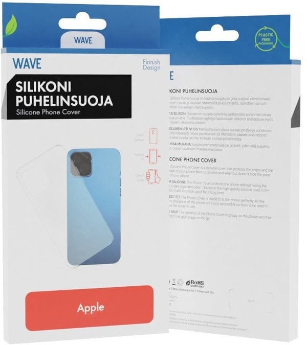 Wave -SC-AP-IP11P-TP, Etui, Apple, iPhone 11 Pro, 14,7 cm (5.8"), Gjennomsiktig
