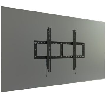 Chief Fit Large Fixed Display Wall Mount - For Displays 43-86" - Black - Monteringssats - för platt panel - svart - skärmstorlek: 43"-86" - väggmon...