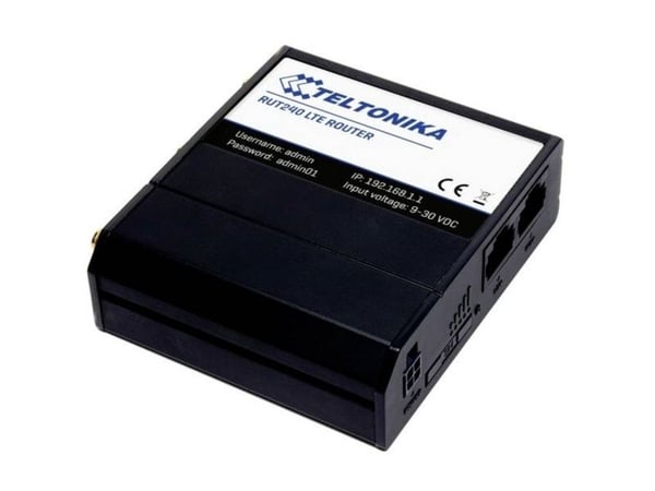 Teltonika RUT240 - Trådlös router - WWAN 2,4 GHz - DIN-skenmonterbar