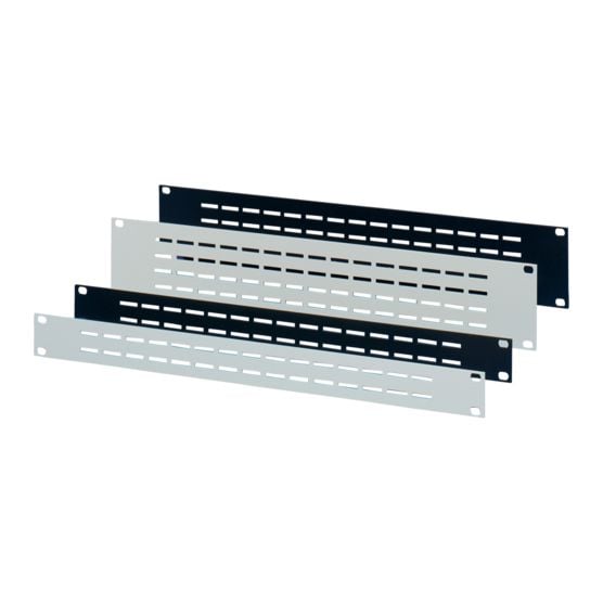 Schroff 30702-047, Frontpanel, Grå, Aluminium, 48,3 cm (19")