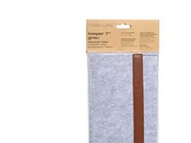 ultron RealLife keeper - Skyddshölje för surfplatta - filt, mikrofiber - grå - 7"