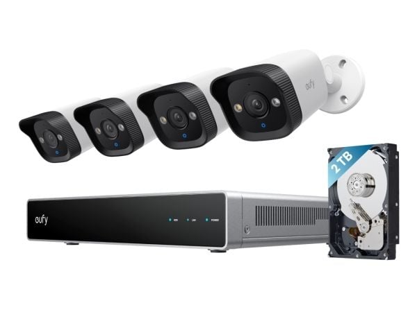 Eufy E40 NVR-övervakningssystem 8-kanals 3840 x 2160 pixlar