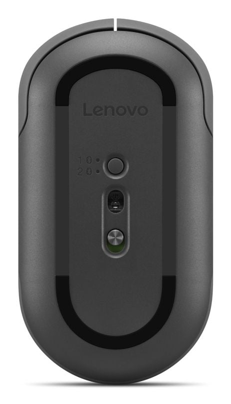 Lenovo 350 - Mus - stille - høyre- og venstrehåndet - optisk - 6 knapper - trådløs - Bluetooth 5.3 - lunagrå - detaljhandel boks - for ThinkPad T16...