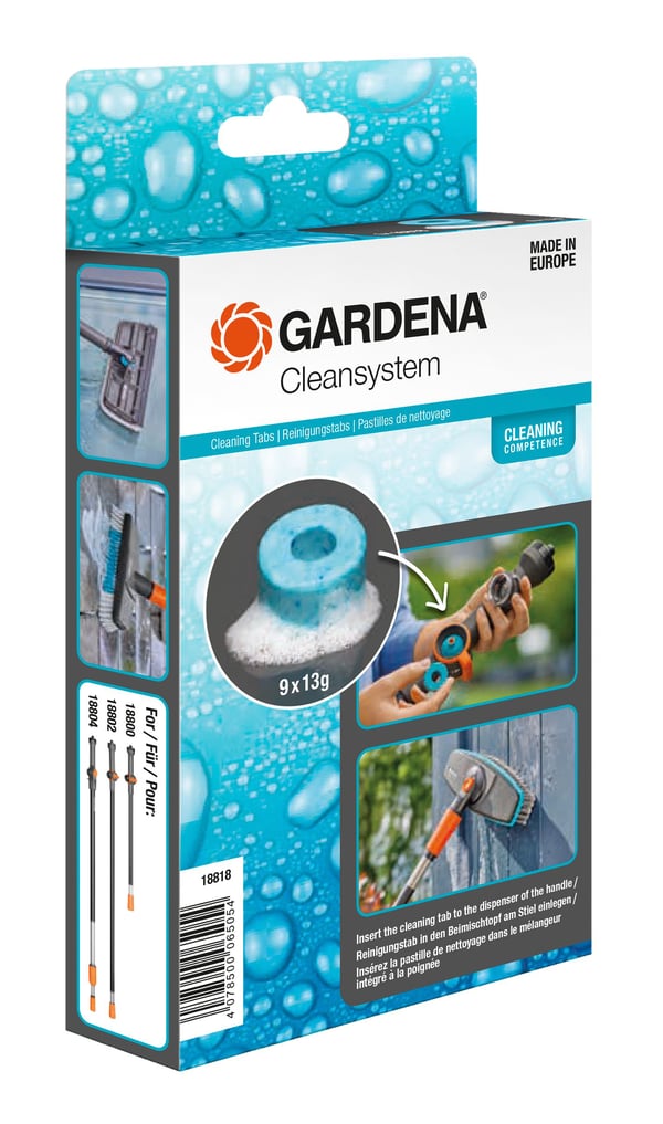 Gardena 18818-20, Skumpatron, Blå, GARDENA 18800, 18802, 18804, Boks, 9 stykker