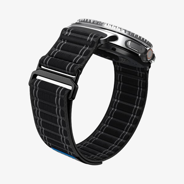 Spigen WBF0, Band, Smartklokke, Svart, Samsung, Watch 8 (40/44 mm)/Watch 8 Classic (46mm), Stoff