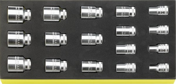 STAHLWILLE 96838780, Støpselsett, 17 hoder, 350 mm, 175 mm, 1,69 kg