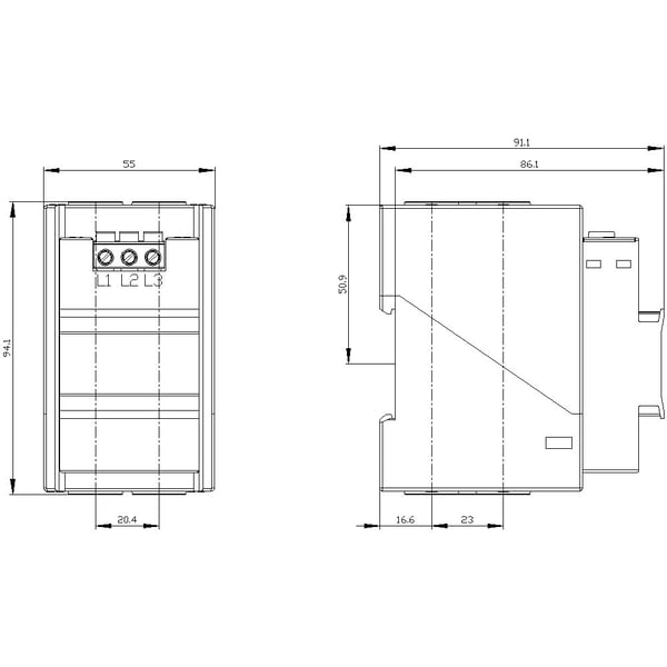 Siemens 3UF7112-1AA01-0, 62 mm, 124 mm, 119 mm, 342 g, 1 styck