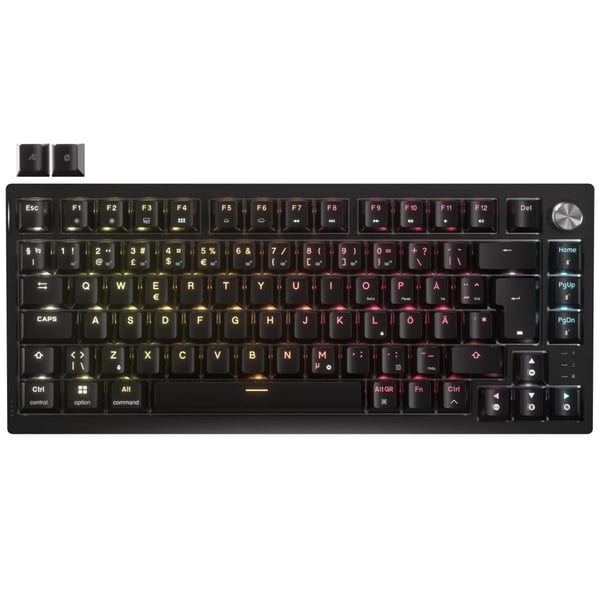 CORSAIR K65 Plus Wireless 75 % näppäimistö MLX Fusion taktiilinen Nordic QWERTY